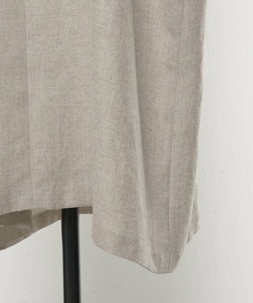 BEARDSLEY / ビアズリー ロング・マキシ丈ワンピース | 麻調合繊カフタンワンピース | 詳細18