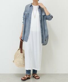 強撚サラッとカットワンピース