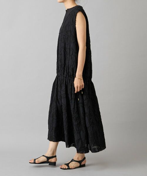 BEARDSLEY / ビアズリー ロング・マキシ丈ワンピース | IKIMONOアップリケワンピース | 詳細15