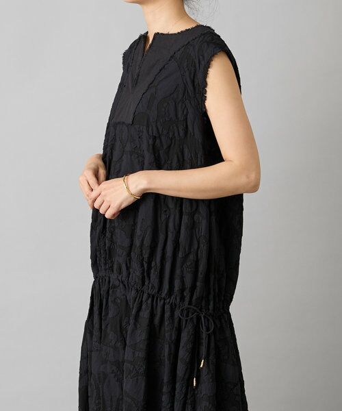 BEARDSLEY / ビアズリー ロング・マキシ丈ワンピース | IKIMONOアップリケワンピース | 詳細20