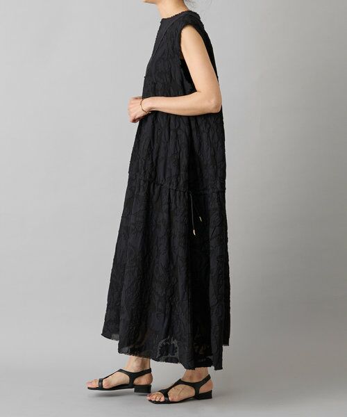 BEARDSLEY / ビアズリー ロング・マキシ丈ワンピース | IKIMONOアップリケワンピース | 詳細30