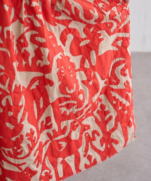 BEARDSLEY / ビアズリー ロング・マキシ丈ワンピース | IKIMONOアップリケワンピース | 詳細8