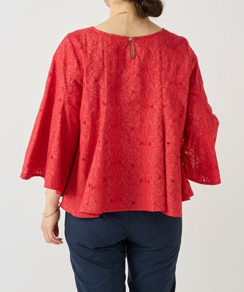 極美品 ビアズリー BEARDSLEY ボリュームシャツ ピンク ブラウス F 極美品 ビアズリー BEARDSLEY ボリュームシャツ ピンク ブラウス