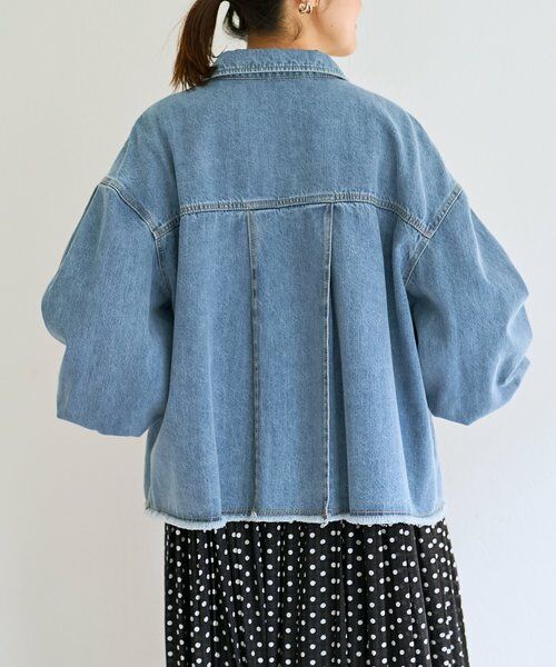 ビアズリーパフ袖デニムジャケット BEARDSLEY｜パフ袖デニムジャケット《FRIPIER》 | Rakuten