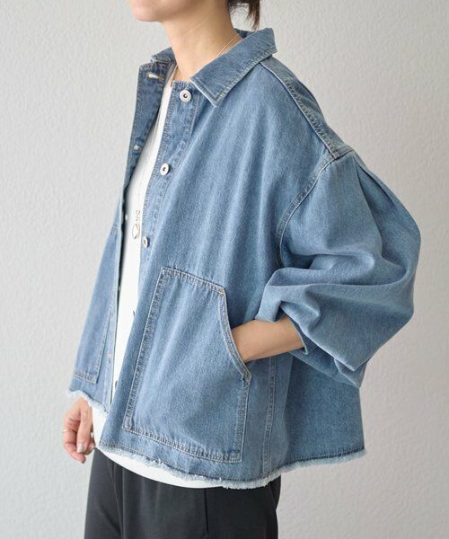 BEARDSLEY / ビアズリー ブルゾン | 袖リブGジャン《FRIPIER》 | 詳細8