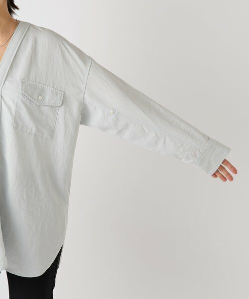 BEARDSLEY / ビアズリー シャツ・ブラウス | 《FRIPIER》バイオカラーレスシャツ | 詳細12