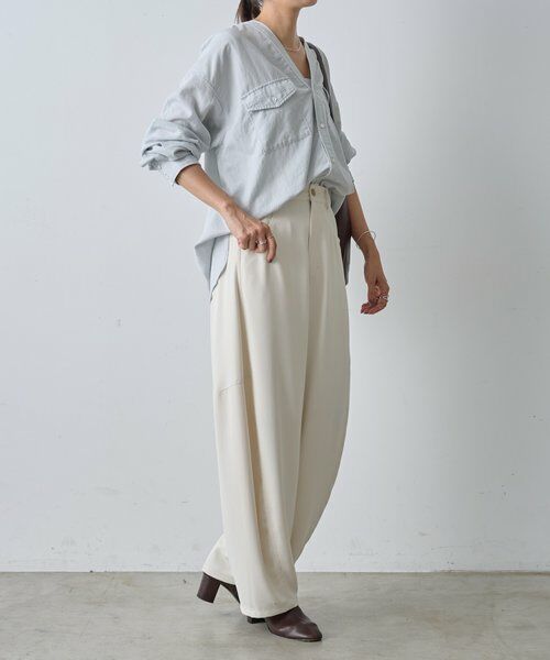 BEARDSLEY / ビアズリー シャツ・ブラウス | 《FRIPIER》バイオカラーレスシャツ | 詳細20