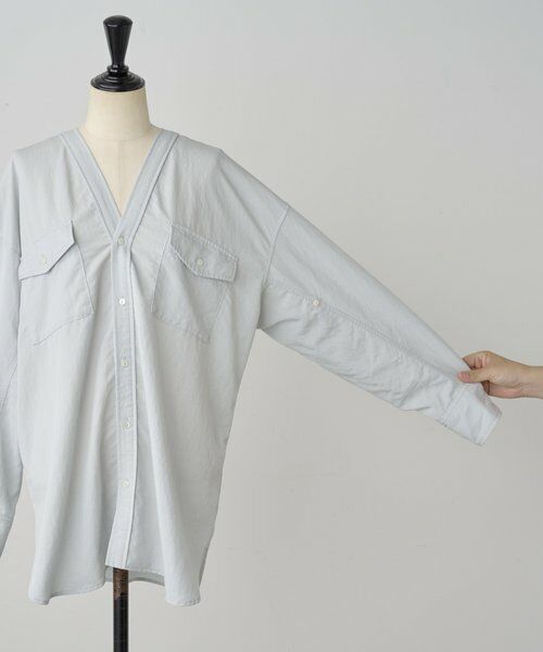 BEARDSLEY / ビアズリー シャツ・ブラウス | 《FRIPIER》バイオカラーレスシャツ | 詳細22