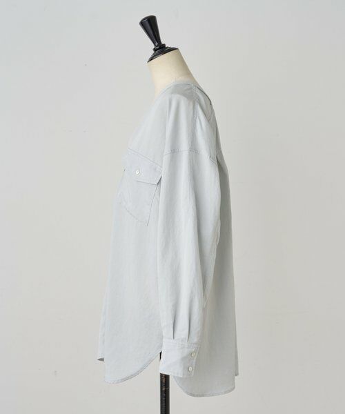 BEARDSLEY / ビアズリー シャツ・ブラウス | 《FRIPIER》バイオカラーレスシャツ | 詳細24