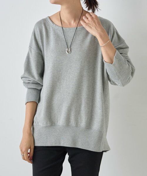 BEARDSLEY / ビアズリー カットソー | 《FRIPIER》ボートネックトレーナー | 詳細1