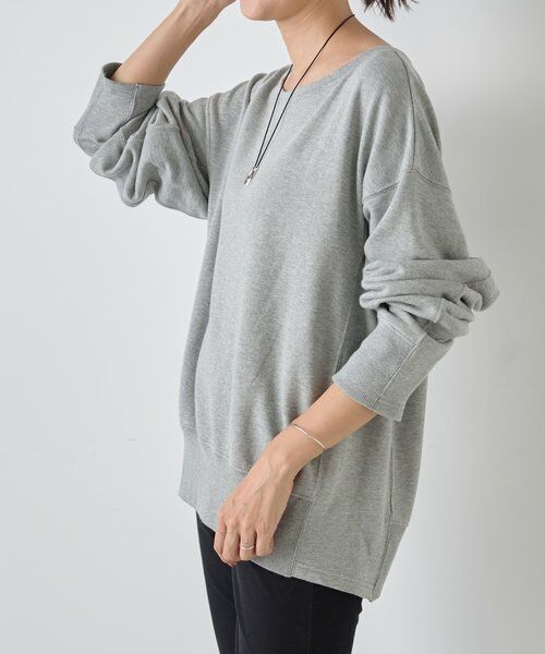 BEARDSLEY / ビアズリー カットソー | 《FRIPIER》ボートネックトレーナー | 詳細2