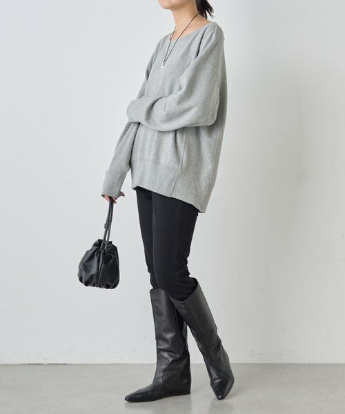 BEARDSLEY / ビアズリー カットソー | 《FRIPIER》ボートネックトレーナー | 詳細8