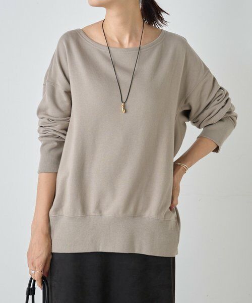 BEARDSLEY / ビアズリー カットソー | 《FRIPIER》ボートネックトレーナー | 詳細9