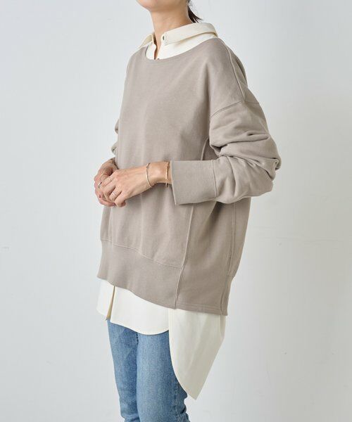 BEARDSLEY / ビアズリー カットソー | 《FRIPIER》ボートネックトレーナー | 詳細25