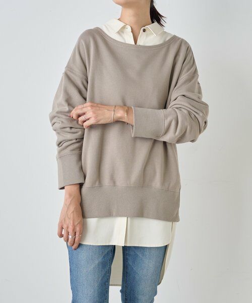 BEARDSLEY / ビアズリー カットソー | 《FRIPIER》ボートネックトレーナー | 詳細26