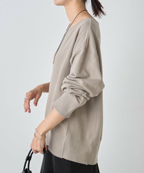 BEARDSLEY / ビアズリー カットソー | 《FRIPIER》ボートネックトレーナー | 詳細10