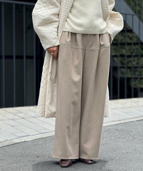 BEARDSLEY / ビアズリー その他パンツ | 《15 quinze》ラウンドヨークパンツ | 詳細6