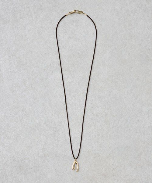BEARDSLEY / ビアズリー リング | ゴールドモチーフコードネックレス | 詳細5