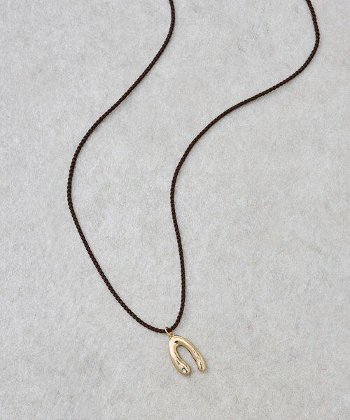 BEARDSLEY / ビアズリー リング | ゴールドモチーフコードネックレス | 詳細6