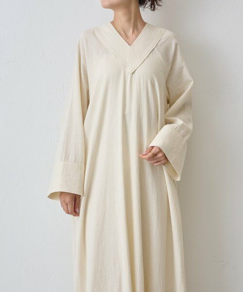 BEARDSLEYワンピース BEARDSLEY ワンピース カラーレスシャツワンピース : ZOZOTOWN