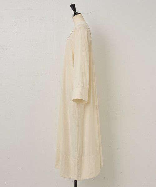 BEARDSLEY ビアズリー コットン ロングワンピース ロングスリーブ F BEARDSLEY ビアズリー コットン ロングワンピース ロング