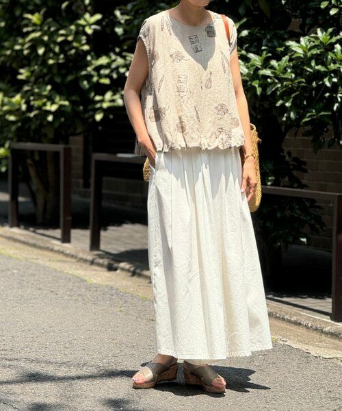 BEARDSLEY ビアズリー バルーン ブラウス 半袖 レディース 白 BEARDSLEY（ビアズリー）の「《ビアズリー》バルーンブラウス