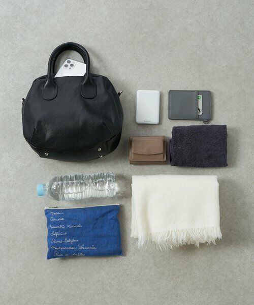 完売品✨ビアズリー ラウンドミニボストンバッグ ショルダーバッグ 2way 黒 極美品✨ ビアズリー ラウンド ミニ ボストンバッグ 2way レザー