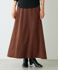 BEARDSLEY / ビアズリー ロング・マキシ丈スカート | スエード風ロングスカート