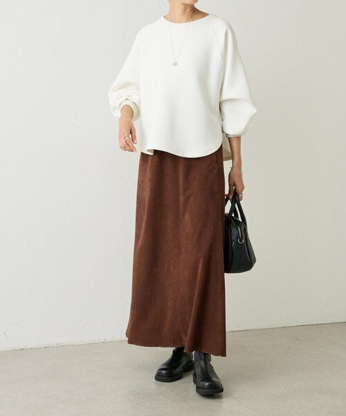 BEARDSLEY / ビアズリー ロング・マキシ丈スカート | スエード風ロングスカート | 詳細14