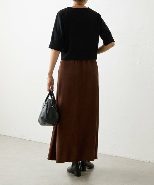 BEARDSLEY / ビアズリー ロング・マキシ丈スカート | スエード風ロングスカート | 詳細20