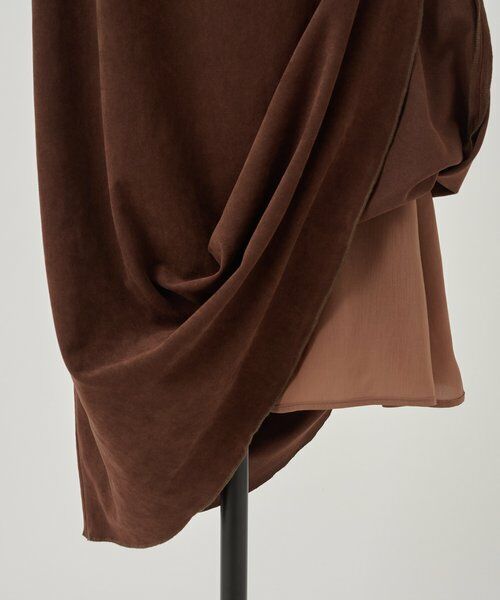 BEARDSLEY / ビアズリー ロング・マキシ丈スカート | スエード風ロングスカート | 詳細29