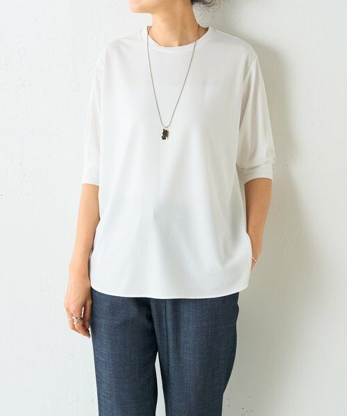 BEARDSLEY ライトグレー 半袖Tシャツ BEARDSLEY 「BEARDSLEY」 半袖カットソー FREE ライトグレー