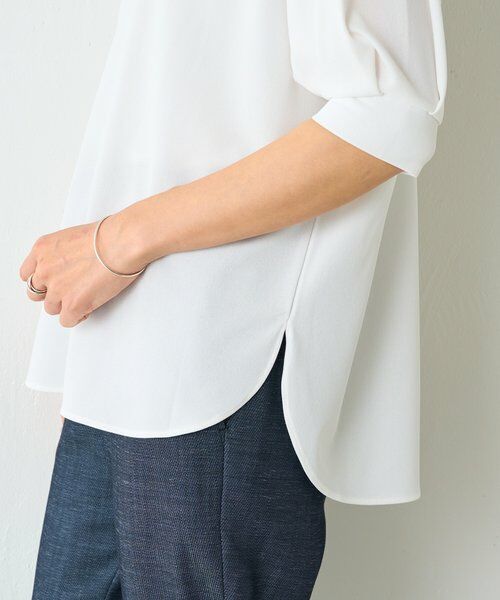 【極美品】BEARDSLEYフレア半袖カットソー 2023SS ビアズリー BEARDSLEY 刺繍入 ポケット付 ワイド