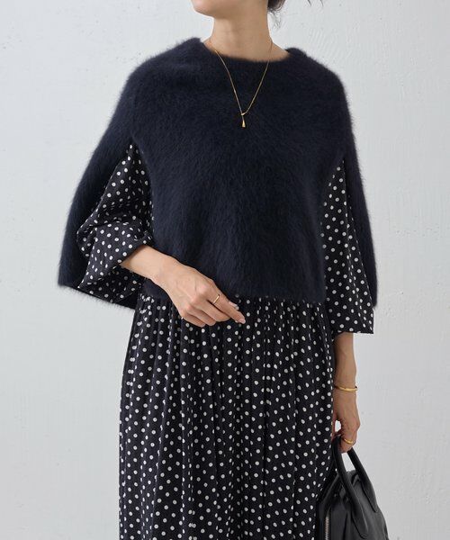 BEARDSLEY / ビアズリー ニット・セーター | ファーニットポンチョ | 詳細1