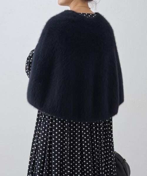 花桜様　ビアズリー　ファーニットポンチョ　ファー　アウター ファーニットポンチョ（ニット/セーター）｜BEARDSLEY