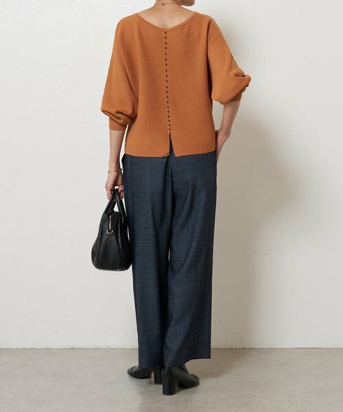 BEARDSLEY / ビアズリー ニット・セーター | 後ろパールニット | 詳細12