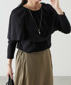 BEARDSLEY / ビアズリー カットソー | ケープカットプルオーバー