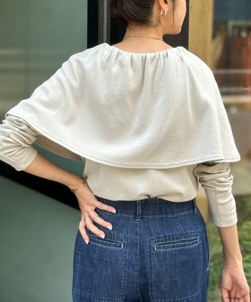 BEARDSLEY / ビアズリー カットソー | ケープカットプルオーバー | 詳細10