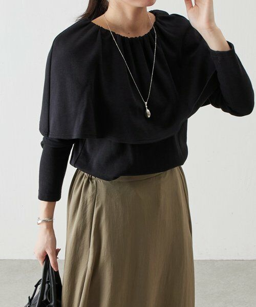 BEARDSLEY / ビアズリー カットソー | ケープカットプルオーバー | 詳細14