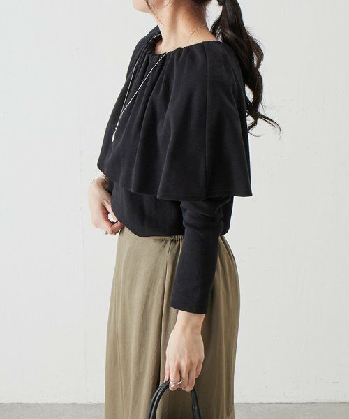 BEARDSLEY / ビアズリー カットソー | ケープカットプルオーバー | 詳細16