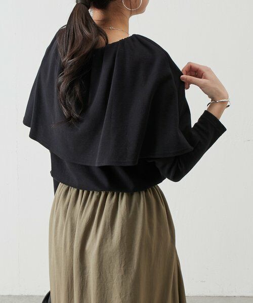 BEARDSLEY / ビアズリー カットソー | ケープカットプルオーバー | 詳細17