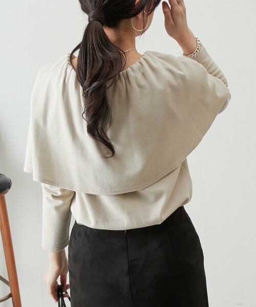 BEARDSLEY / ビアズリー カットソー | ケープカットプルオーバー | 詳細3