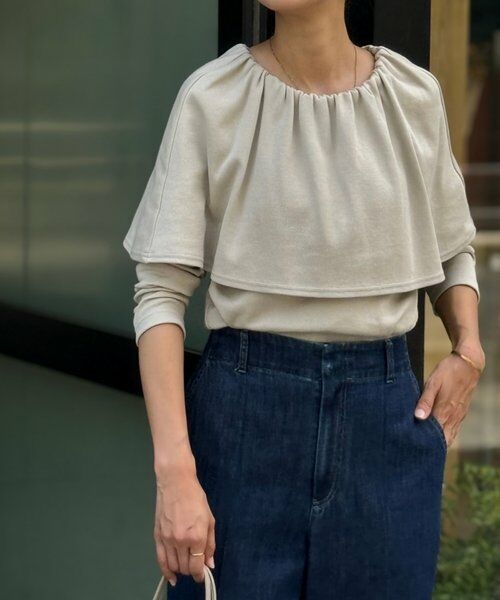 BEARDSLEY / ビアズリー カットソー | ケープカットプルオーバー | 詳細7