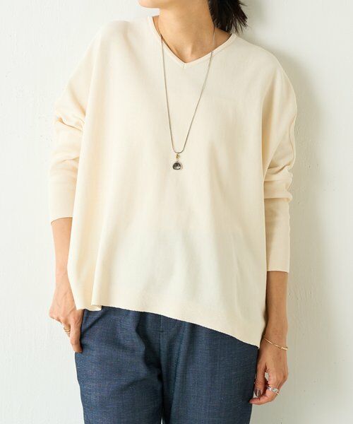 BEARDSLEY / ビアズリー ニット・セーター | コットンショートBIGニット | 詳細1