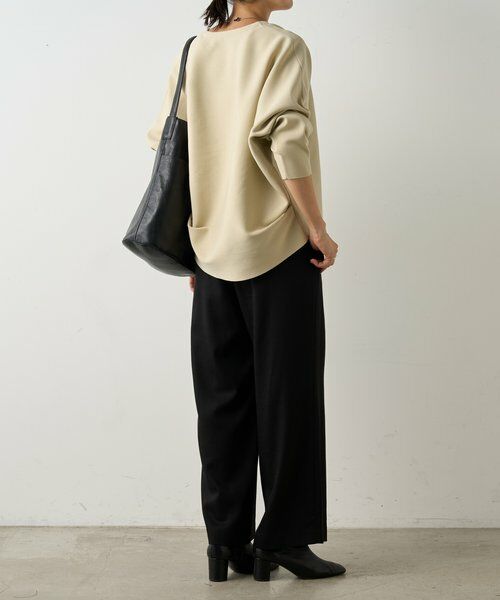 未使用 タグ付き ビアズリー BEARDSLEYドルマンニットカーディガン 黒 BEARDSLEY カーディガン ドルマンニットカーディガン レディース