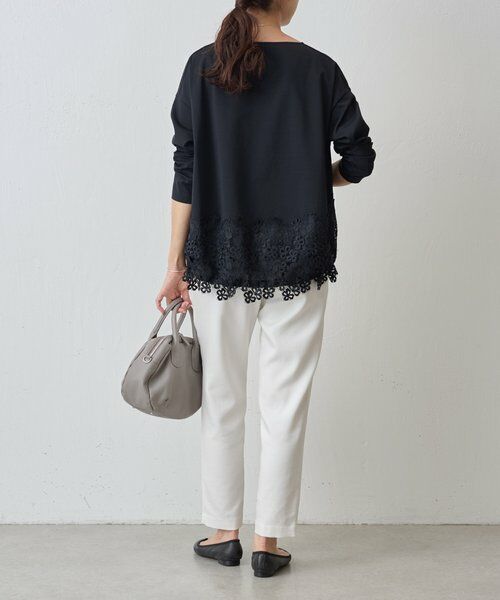 裾レースカットソー （カットソー）｜BEARDSLEY / ビアズリー