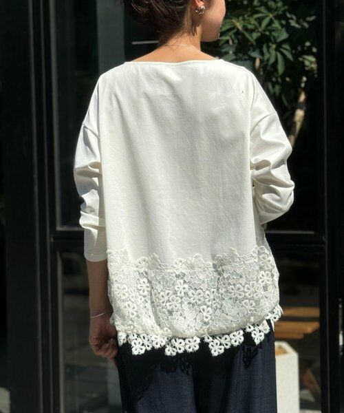 裾レースカットソー （カットソー）｜BEARDSLEY / ビアズリー