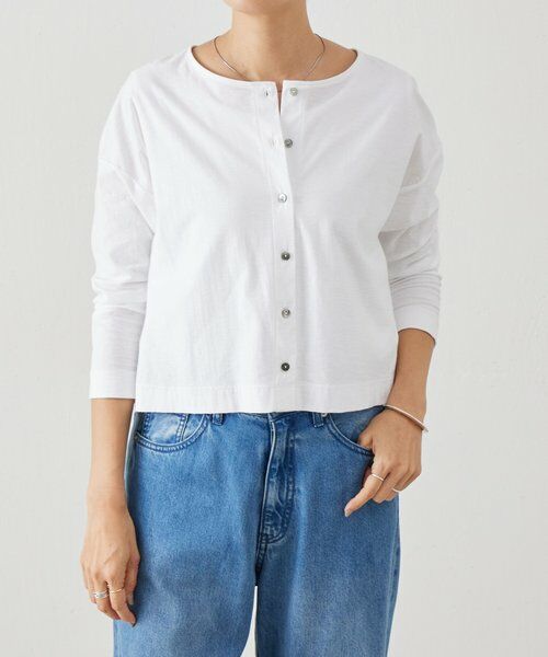 BEARDSLEY / ビアズリー カットソー | スラブショートカーディガン | 詳細2