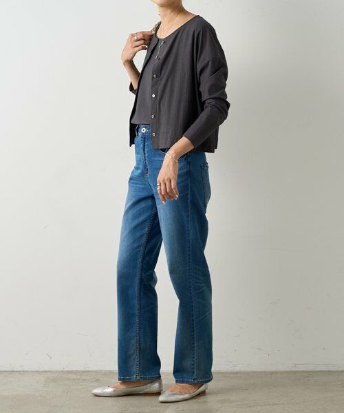 BEARDSLEY / ビアズリー カットソー | スラブショートカーディガン | 詳細20