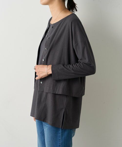 BEARDSLEY / ビアズリー カットソー | スラブショートカーディガン | 詳細22